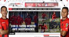 Desktop Screenshot of deportivolara.com